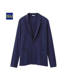 GU | （GU）ライトカットソージャケット（長袖）(ジャケット/アウター)