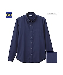 GU | （GU）オックスフォードシャツ（長袖）(トップス)