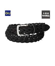 GU | （GU）メッシュベルト（スウェードタッチ）(ファッション雑貨)