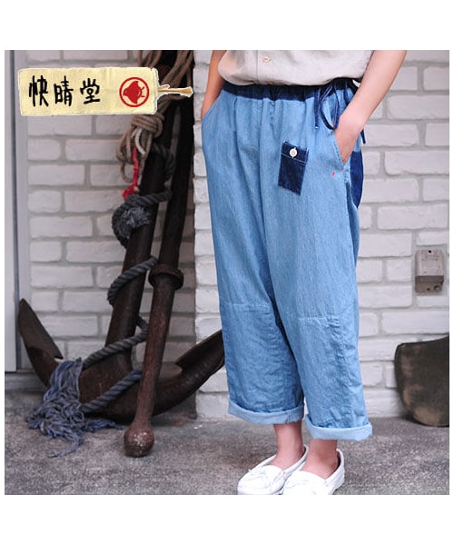 快晴堂 カイセイドウ の 快晴堂 カイセイドウ 夏の薄手ind イージーパンツ 15春夏 52p 10 その他パンツ Wear