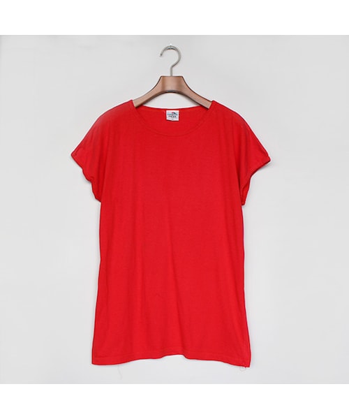 Vintage Clothing(ヴィンテージクロージング)の「No Sleeve Tee(トップス・Red・One)」の1枚目の写真