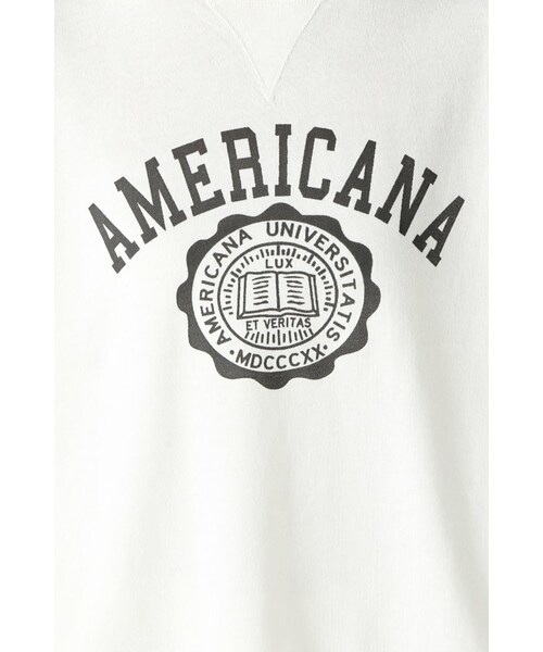 Deuxieme Classes アメリカーナ カレッジロゴTシャツ Deuxieme Classe（ドゥーズィエムクラス）の「AMERICANA カレッジロゴT