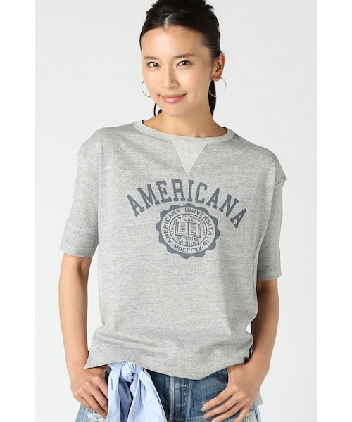 ドゥーズィエムクラス　アメリカーナWellロゴTシャツ AMERICANA/アメリカーナ】 LOGO TEE（Tシャツ／カットソー