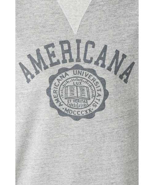 Deuxieme Classe（ドゥーズィエムクラス）の「AMERICANA カレッジロゴT