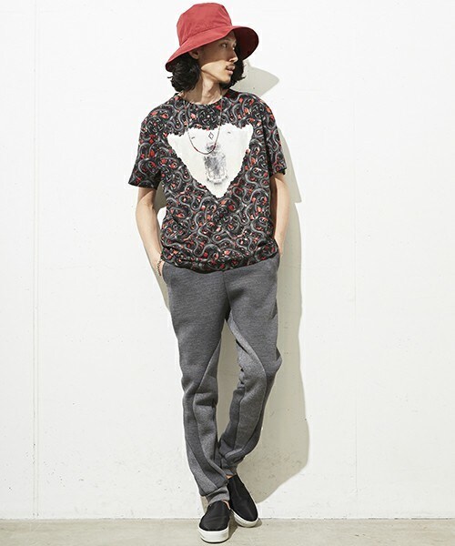 MARCELO BURLON（マルセロ・バーロン）の「marcelo burlon 『LOS ANDES』Tシャツ（Tシャツ/カットソー・メンズ・ブラック・MEDIUM）」の2枚目の写真