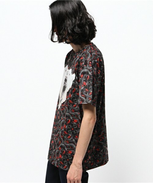 MARCELO BURLON（マルセロ・バーロン）の「marcelo burlon 『LOS ANDES』Tシャツ（Tシャツ/カットソー・メンズ・ブラック・MEDIUM）」の4枚目の写真
