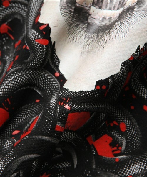 MARCELO BURLON（マルセロ・バーロン）の「marcelo burlon 『LOS ANDES』Tシャツ（Tシャツ/カットソー・メンズ・ブラック・MEDIUM）」の10枚目の写真