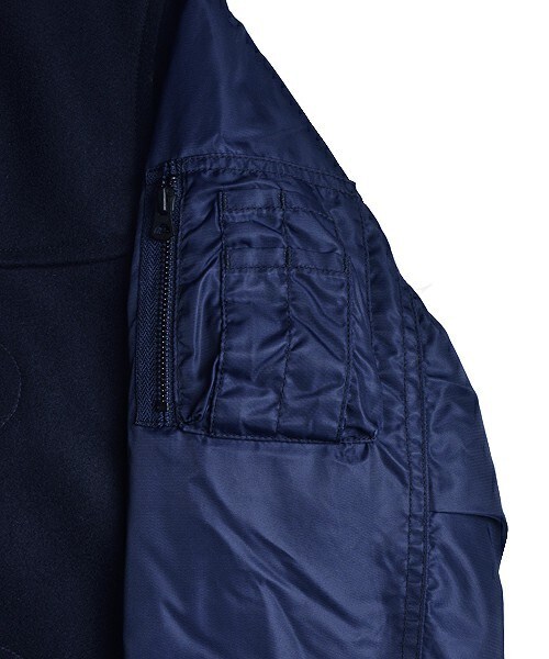 Johnbull Private labo（ジョンブルプライベートラボ）の「コンビネーションダッフルコート（ダッフルコート・メンズ・ネイビー・SMALL/MEDIUM/LARGE）」の3枚目の写真