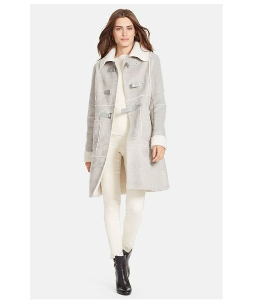 lauren ralph lauren faux shearling coat