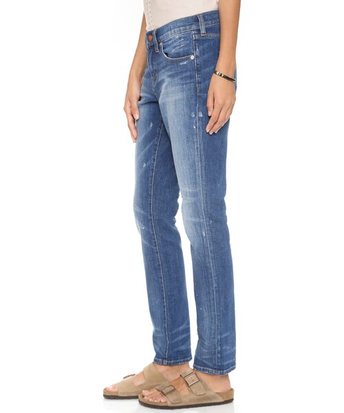 madewell（メイドウェル）の「Madewell Slim Hatfield Boyfriend Jeans（デニムパンツ・レディース・Blue・25/26/27/28/29/30）」の3枚目の写真