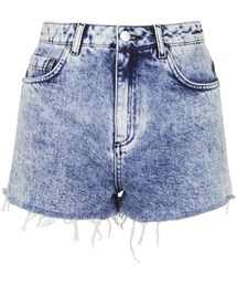 TOPSHOP | Topshop archive Debbie acid wash denim shorts(その他パンツ)