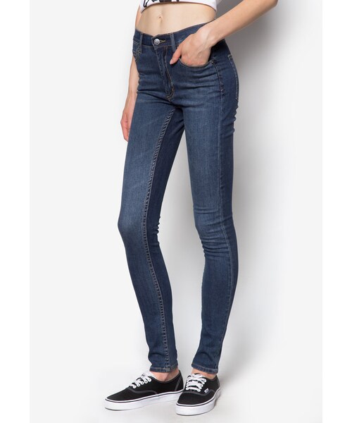 CHEAP MONDAY(チープマンデイ)の「Second Skin Credit Dark Blue Jeans(パンツ・レディース・Credit Dark Blue・25/27/29/31)」の2枚目の写真