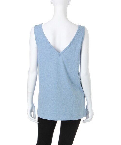 GYDA（ジェイダ）の「summerロゴタンクトップ（トップス・レディース・オフホワイト/グレー/ライトイエロー/アクア・F）」の7枚目の写真