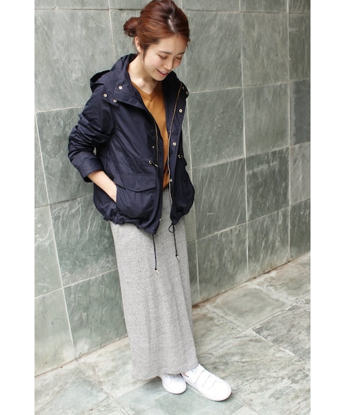 IENA テントラインフードブルゾン IENA（イエナ）の「テントラインフードブルゾン（マウンテン