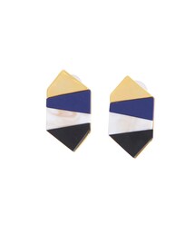 MURUA | 【LIFE】ヘキサゴンカラーピアス(アクセサリー)