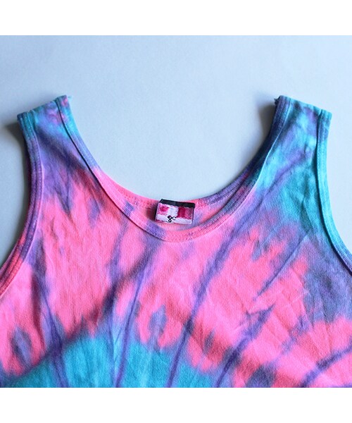 Vintage Clothing(ヴィンテージクロージング)の「Tie-dye Long Tank(トップス・Tie-dye・One)」の3枚目の写真