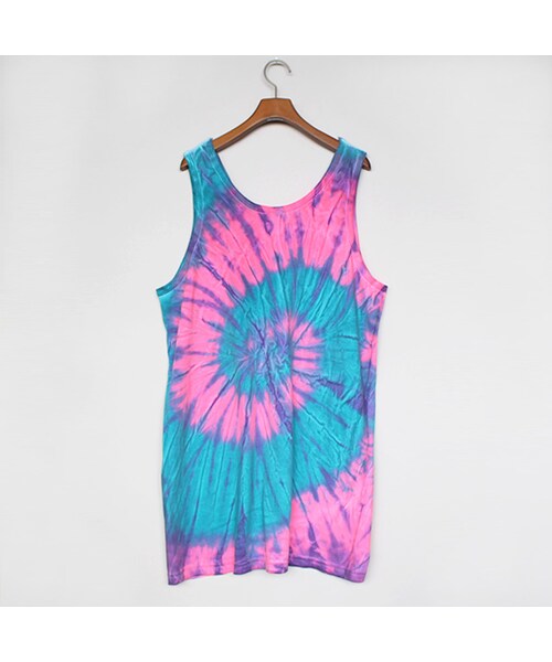 Vintage Clothing(ヴィンテージクロージング)の「Tie-dye Long Tank(トップス・Tie-dye・One)」の2枚目の写真