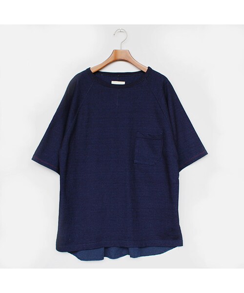 VOO(ヴォー)の「G.C Indigo Tee(トップス・Indigo・1/KING)」の1枚目の写真