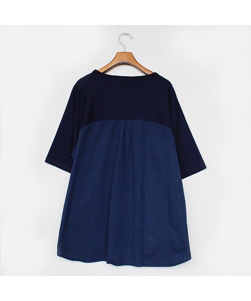 VOO(ヴォー)の「G.C Indigo Tee(トップス・Indigo・1/KING)」の2枚目の写真