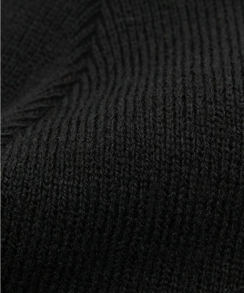 yoshiokubo（ヨシオクボ）の「yoshio kubo フォックスファー着脱ニットキャップ（ニットキャップ/ビーニー・メンズ・ブラック/ネイビー・FREE）」の7枚目の写真