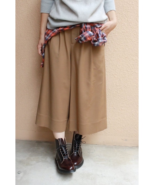 JOURNAL STANDARD（ジャーナルスタンダード）の「《予約》TWINS イージーワイドクロップドパンツ◆（パンツ・レディース・ブラック/ナチュラル/ベージュ/ネイビー・36/38/40）」の3枚目の写真