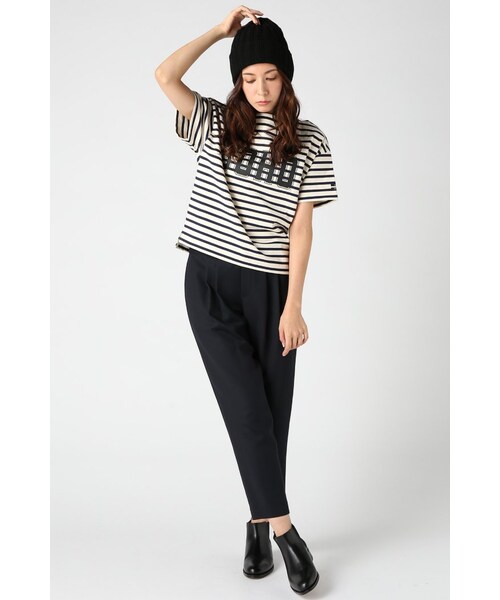 JOURNAL STANDARD（ジャーナルスタンダード）の「《予約》TWINS イージーパンツ◆（パンツ・レディース・ブラック/ナチュラル/ベージュ/ネイビー・36/38/40）」の8枚目の写真
