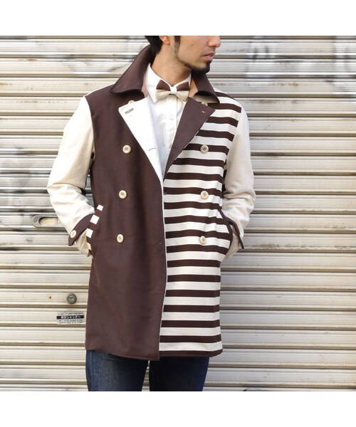 NIRAME.CO（ニラメッコ）の「【残り１枚】増量カフェオーレ　ピーコート（シャツ/ブラウス・メンズ・その他）」の9枚目の写真