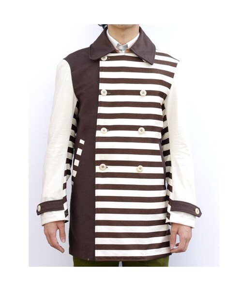 NIRAME.CO（ニラメッコ）の「【残り１枚】増量カフェオーレ　ピーコート（シャツ/ブラウス・メンズ・その他）」の6枚目の写真