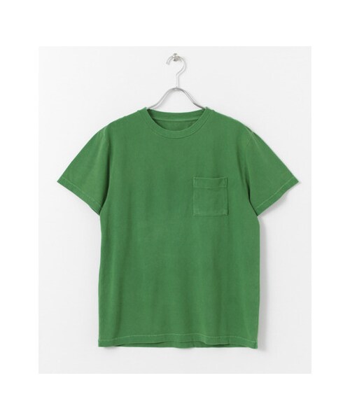 URBAN RESEARCH DOORS(アーバンリサーチドアーズ)の「ピグメントダイ鹿の子Pocket Tシャツ(トップス・メンズ・Black/Green/Blue/Red/White・38/40)」の3枚目の写真