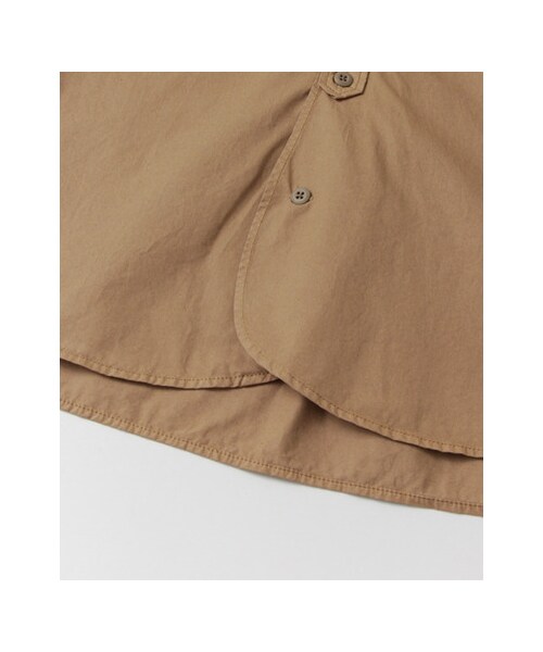 URBAN RESEARCH DOORS(アーバンリサーチドアーズ)の「コットンワークシャツ(トップス・レディース・KHAKI/BEIGE・one)」の15枚目の写真
