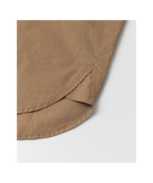 URBAN RESEARCH DOORS(アーバンリサーチドアーズ)の「コットンワークシャツ(トップス・レディース・KHAKI/BEIGE・one)」の14枚目の写真