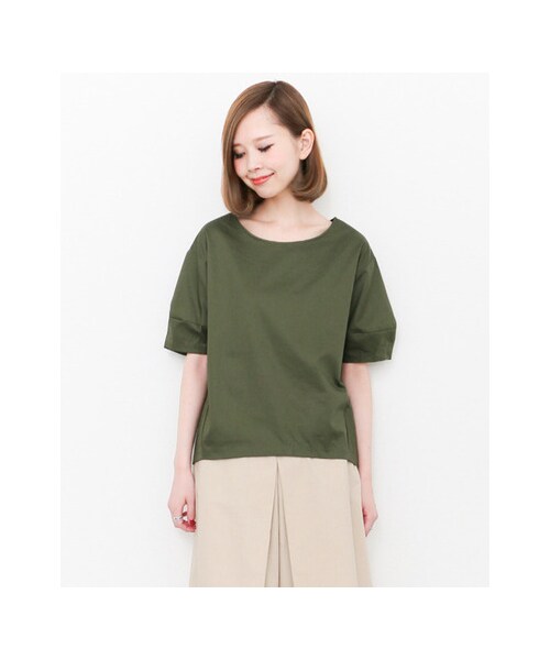 KBF（ケイビーエフ）の「コクーンスリーブプルオーバー（トップス・レディース・KHAKI/WHITE/NAVY・one）」の7枚目の写真