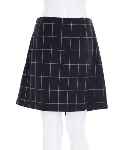 merry jenny（メリージェニー）の「チェックラップスカート（スカート・レディース・ブラック/ピンク/オレンジ・S/M）」の7枚目の写真