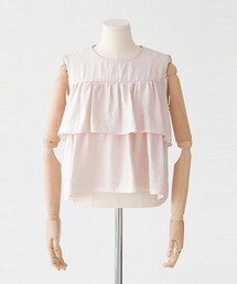 DHOLIC | ノースリーブフリルブラウス(シャツ/ブラウス)