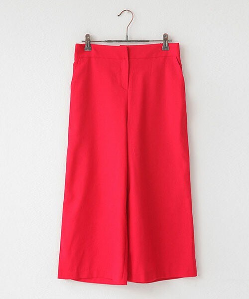 DHOLIC（ディーホリック）の「ディープカラーワイドパンツ（その他パンツ・レディース・ネイビー/ブラック/レッド・FREE）」の3枚目の写真