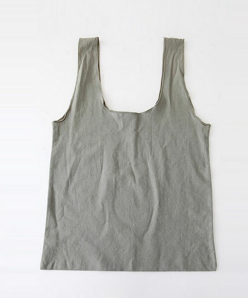 DHOLIC（ディーホリック）の「リネンミックスエコバッグ（エコバッグ/サブバッグ・レディース・ホワイトアイボリー/カーキ/ネイビー・FREE）」の2枚目の写真