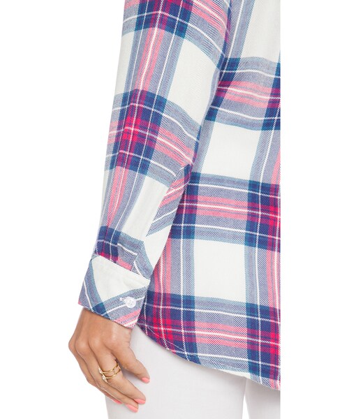 Rails（レイルズ）の「Rails Hunter Button Down（シャツ/ブラウス・レディース・Blue/White・XS/S/M）」の8枚目の写真