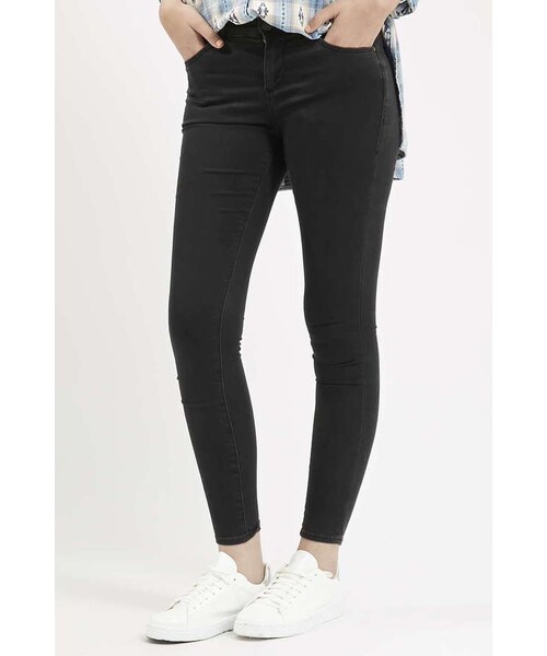 TOPSHOP(トップショップ)の「Petite washed black leigh jeans(デニムパンツ・レディース・Black・W2428/W2528/W2628/W2828/W3028/W3228)」の5枚目の写真