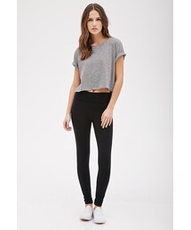 FOREVER 21 | FOREVER 21 Classic Fold-Over Leggings(レギンス/スパッツ)