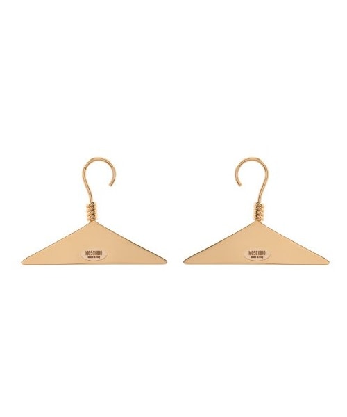 MOSCHINO（モスキーノ）の「Moschino Hanger earrings（イヤリング・レディース・N/a・ONE SIZE）」の3枚目の写真