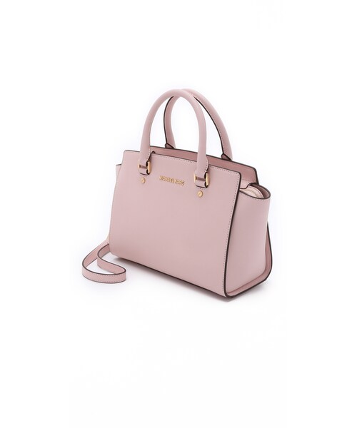 MICHAEL KORS（マイケルコース）の「MICHAEL Michael Kors Selma Medium Top Zip Satchel（ショルダーバッグ・レディース・Pink・One Size）」の5枚目の写真