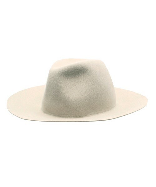 KIJIMA TAKAYUKI（キジマ　タカユキ）の「KIJIMA TAKAYUKI ラビットハット（ハット・メンズ・ブラック/ライトグレー・2/3）」の2枚目の写真