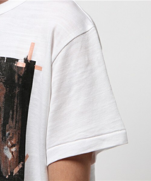 off white（オフホワイト）の「OFF WHITE 『CARAVAGGIO』Tシャツ（Tシャツ/カットソー・メンズ・ホワイト/ブラック・SMALL/MEDIUM）」の6枚目の写真