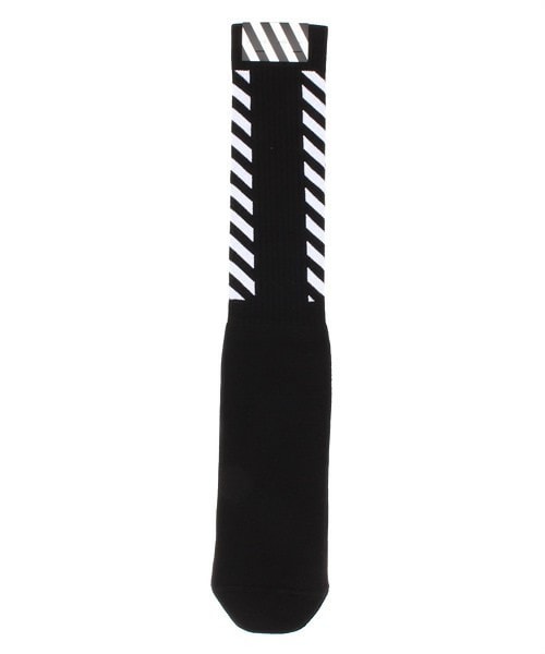 off white（オフホワイト）の「off white 『CARRY OVER』 ソックス（ソックス/靴下・メンズ・ホワイト/ブラック・FREE）」の2枚目の写真