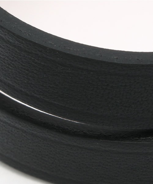 MAISON BOINET（メゾンボワネ）の「MAISON BOINET 2重レザーブレス（ブレスレット・レディース・ブラック/ライトピンク/ワイン・FREE）」の5枚目の写真