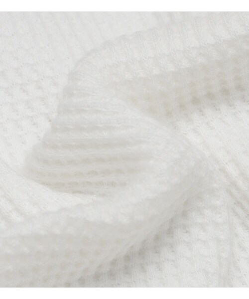HAMNETT（ハムネット）の「【HAMNETT】ROUND WAFFLE T（トップス・メンズ・グレー/ホワイト・S/M/L）」の8枚目の写真