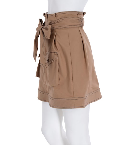 dazzlin（ダズリン）の「【dazzlin】ミリタリータックスカート（スカート・レディース・ネイビー/ベージュ/カーキ・S/M）」の5枚目の写真