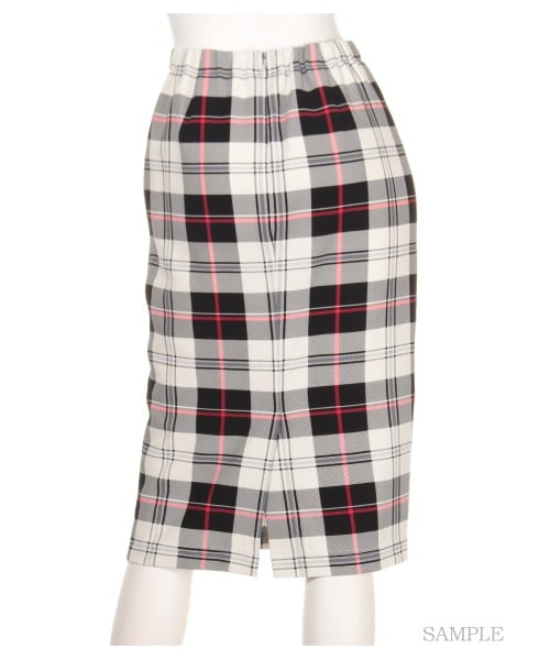 FRAY I.D（フレイアイディー）の「セットアップペンシルスカート（膝丈スカート・レディース・RED/BRW/BLK・0/1）」の5枚目の写真