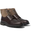 HESCHUNG（エシュン）の「Ginkgo Leather and Suede Boots（）」 - WEAR