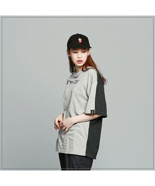 ROMANTIC CROWN（ロマンティッククラウン）の「GOOD LIFE REVERSE BOX TEE_BLACK（その他・メンズ・기타）」の6枚目の写真